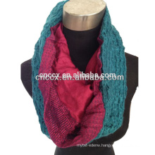 PK17ST307fashion acrylic jacquard Loop schal knitted neck scarf fashion scarf